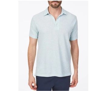 Faherty Dune Stripe Green | Isle Polo